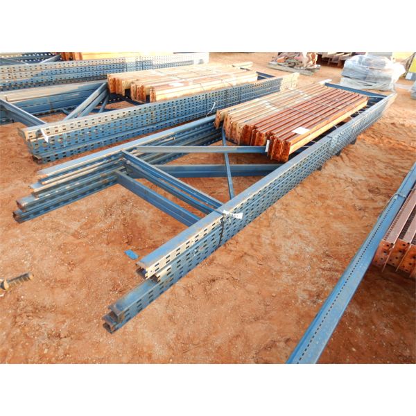 PALLET STORAGE RACK W/ UPRIGHT & SUPPORT (B-9)