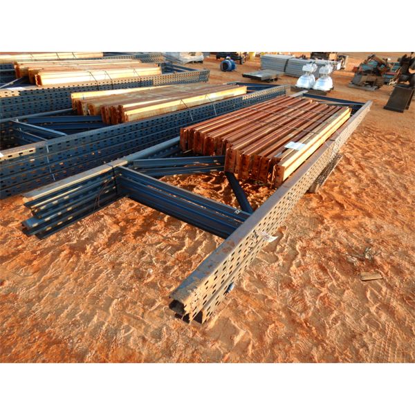 PALLETT STORAGE RACK W UPRIGHT & SUPPORT (B-9)