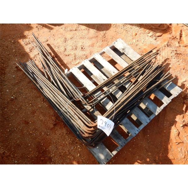 (1) PALLET REBAR (B-9)