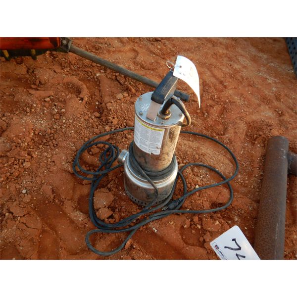 ELECTRICAL JUMP PUMP (B9) J.M. Wood Auction Company, Inc.