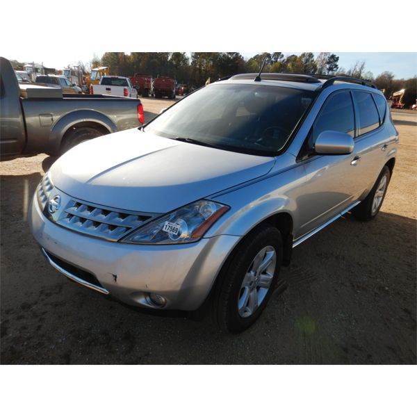 2007 NISSAN MURANO SL SUV