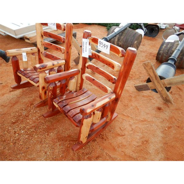 RED CEDAR ROCKING CHAIR