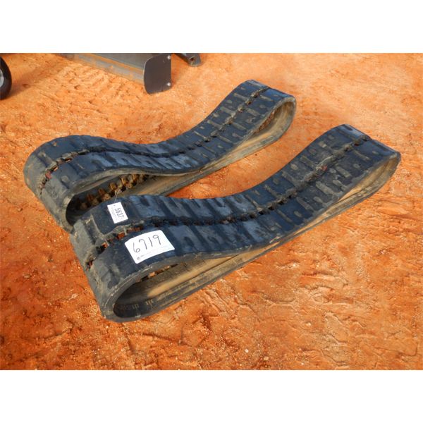 18" SKID STEER RUBBER TRACKS (B-5)