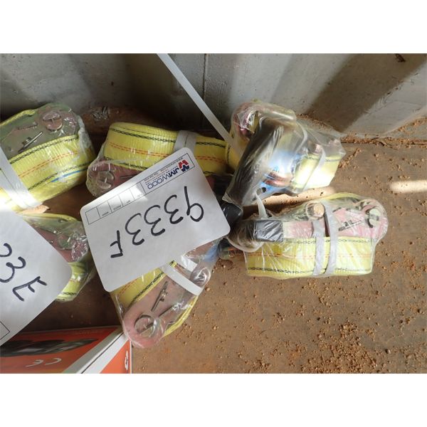 (4) 2" x 20' RATCHET TIE DOWN (IN CONTAINER)