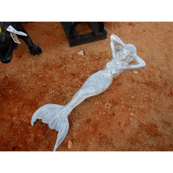 ALUM CAST MERMAID  (LAWN ART)