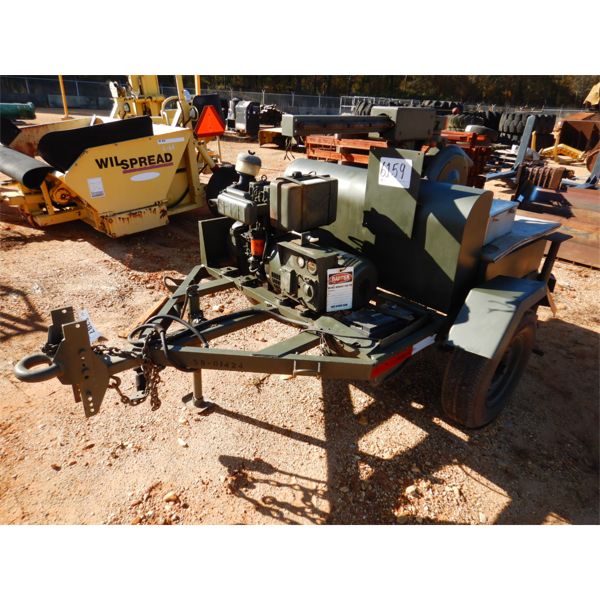 TRAILER MTD RADIAL ARM SAW W/ DIESEL GENERATOR, 60 HRS