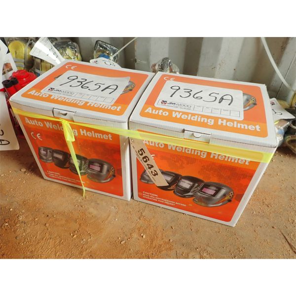(2) AUTO WELDING HELMET 
