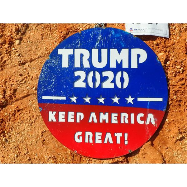 TRUMP 2020  (METAL ART)