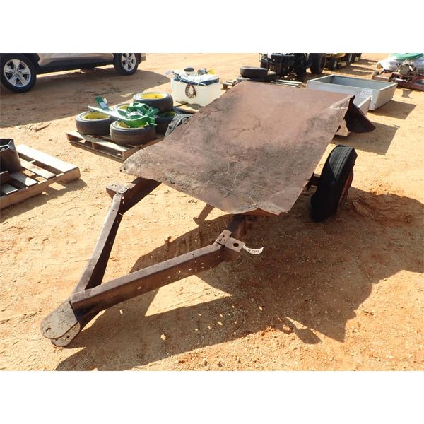 TRAILER FRAME W/ AXLE (C-8)