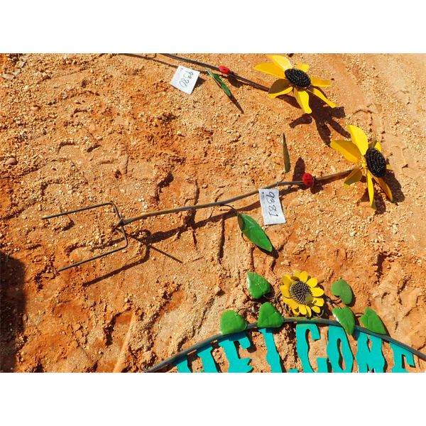 DAISY PINWHEEL, 6' (METAL ART)