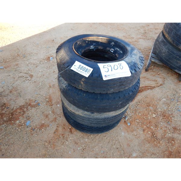 (4) 7-14.5 TIRES & RIMS, MOBILE HOME ONLY (A2)