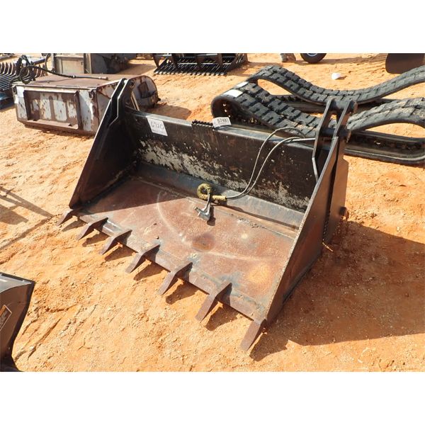 72" ALL PURPOSE BUCKET, FITS SKID STEER LOADER (B5)