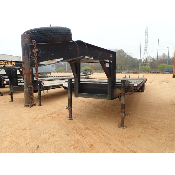 1999 BLACK COOSA CN36220TE Gooseneck Trailer