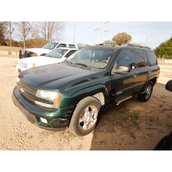 2004 CHEVROLET TRAIL BLAZER LT SUV