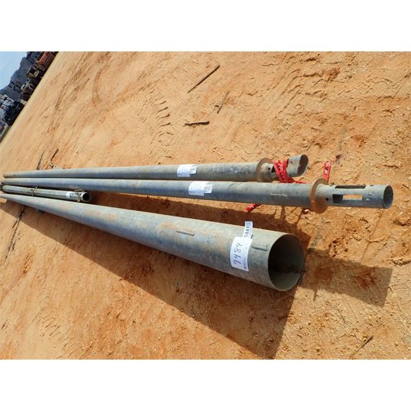 50' GALV LIGHT POLE (B-9)