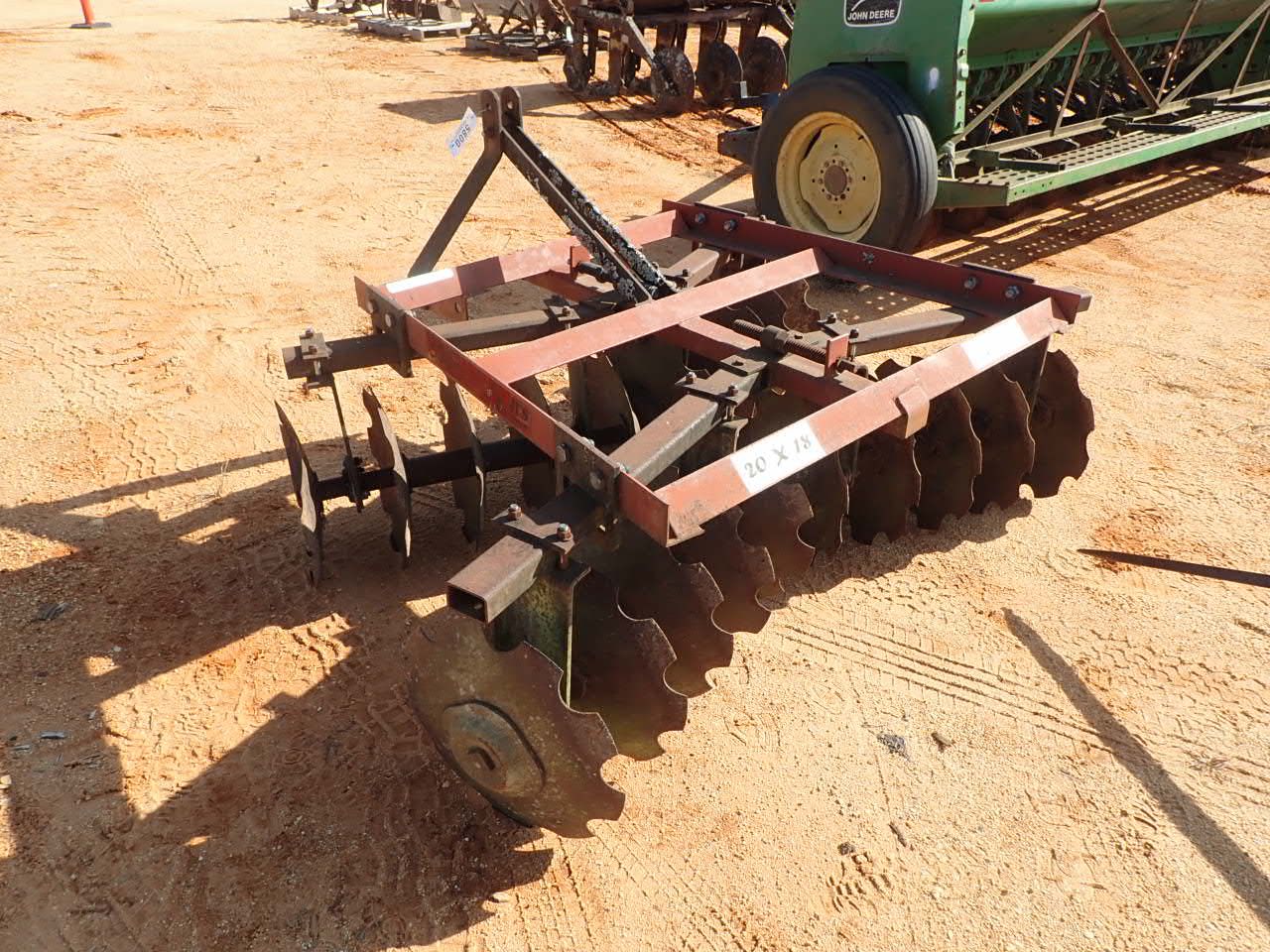 ATLAS DISC HARROW, 60" WIDE, 20 X18