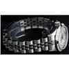 Image 5 : Rolex Ladies Stainless Steel Mother Of Pearl Diamond & Sapphire Datejust Wristwa