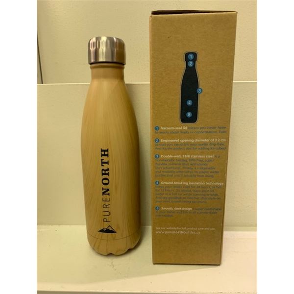 PURE NORTH STAINLESS STEEL BOTTLE