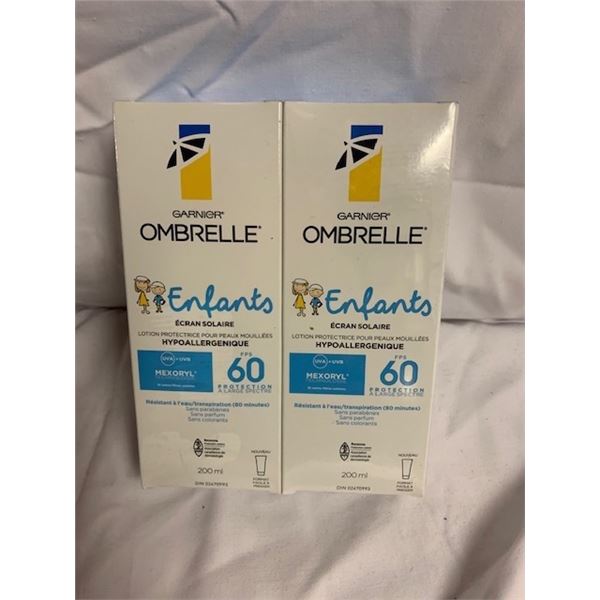 OMBRELLE ENFANTS SUNSCREEN  X2