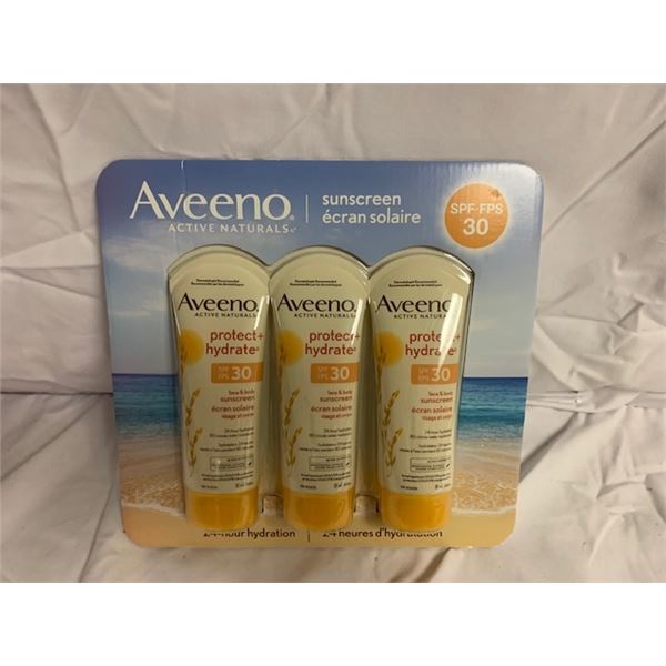 AVEENO SUNSCREEN X3