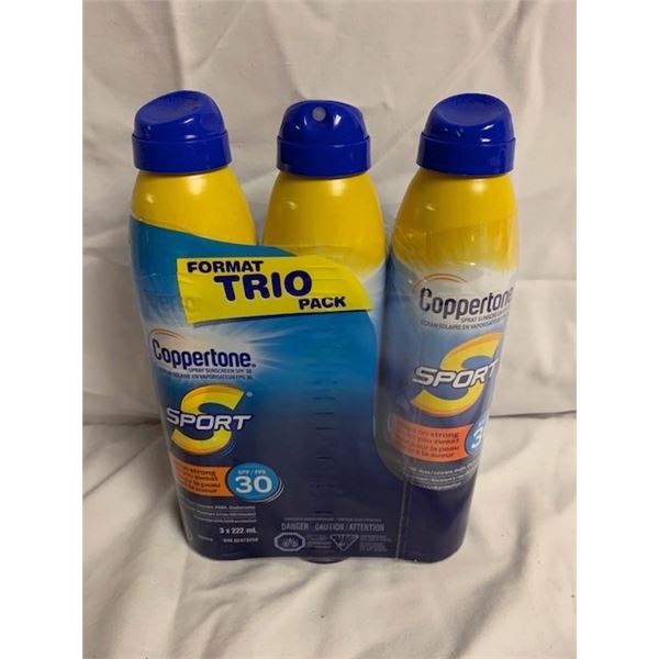 COPPERTONE SUNSCREEN X4