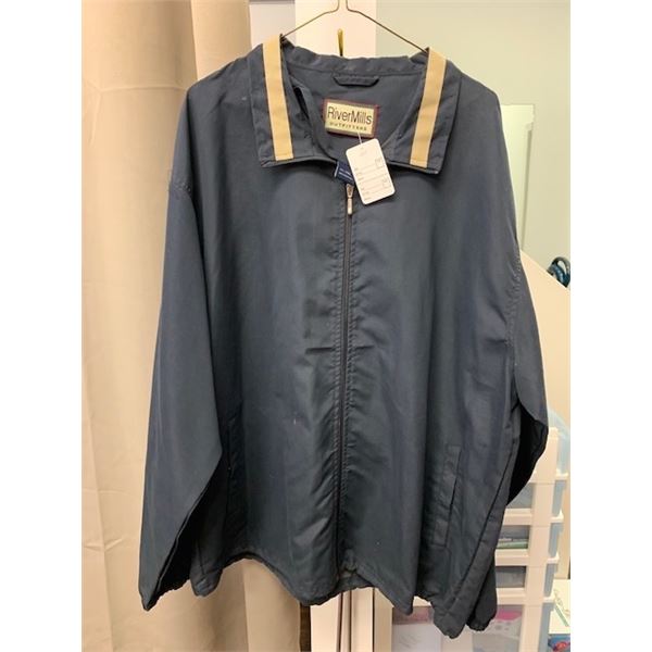 NEW RIVER MILLS 2XL JACKET BLUE
