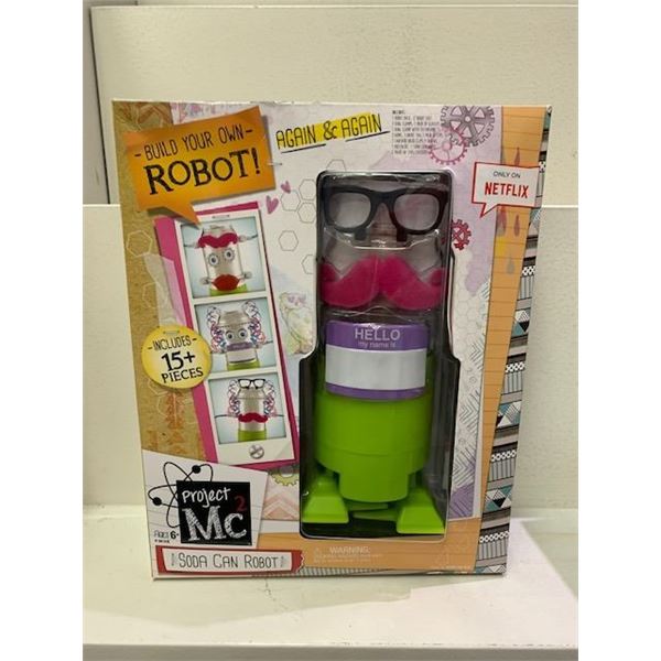 NEW SODA CAN ROBOT