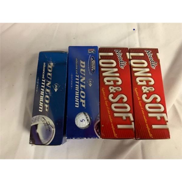 GOLF BALLS X4