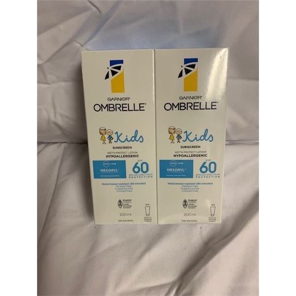 OMBRELLE ENFANTS SUNSCREEN  X2