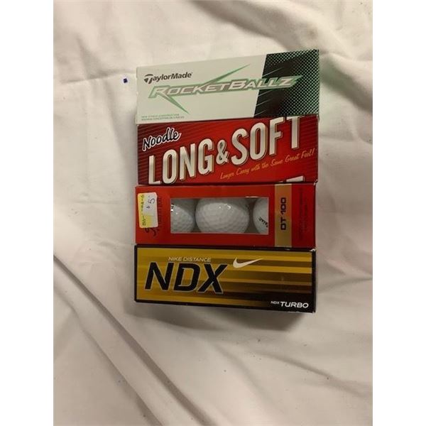 GOLF BALLS X4