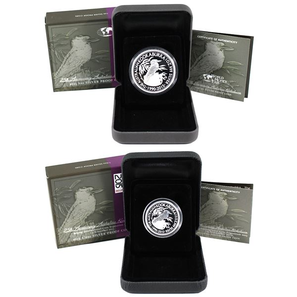 Australia- Perth Mint Issue: 2015 Australia 1oz Berlin World Money Fair & 1/2oz Beijing Internationa