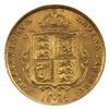 Image 1 : Great Britain 1887 Half Sovereign Gold in Mint State (22K Gold, 0.1177oz)  (small scratch on obverse