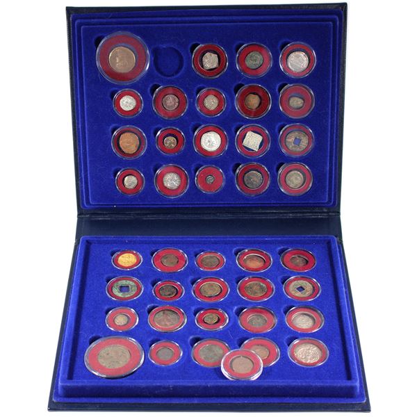 Treasure Coins of the Ancient World 40-coin collection from 300-600 BC to the 1600's! Over 200 years