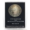 Image 1 : Morgan Silver $1 1891-S  in Original Redfield Collection Slab. Nice Choice BU Coin (MS-60 on Holder)