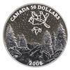 Image 1 : 2006 $50 Spring 1oz Big and Little Bear Constellations Fine Palladium Coloured Coin. Mintage of only