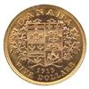 Image 1 : 1913 Canada $5 Gold in UNC+ Condition. A radiant Mint state coin. The coin is .900 pure and contains