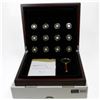 Image 1 : 2006-2013 World's Most Affordable Gold 12-Coin Collection in Deluxe Wooden Collector Case with Magni