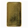 Image 2 : Vintage Johnson Matthey Assayers & Refiners 10 grams .9999 Fine Gold bar with Blank Reverse(Tax Exem