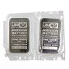 Image 1 : Scarce! Pair of Consecutive Johnson Matthey 1oz 'SOOTERS' Fine Silver Promotional Bars serial number