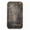 Image 2 : Johnson Matthey 1oz Fine silver bar,  blank reverse stamp through the back. Serial # 147447( Tax Exe