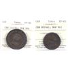 Image 1 : 1812 One Penny Token CH# LC47B1 Breton #958 ICCS Certified VF-30 & 1812 Trade & Navigation Half Penn