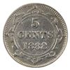 Image 1 : Newfoundland 5-cent 1888 Obv. 3  Extra Fine Condition.