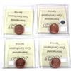 Image 2 : 1-cent 2002, 2002P, 2003 Old Effigy & 2003 New Effigy ICCS Certified MS-67 Red. 4pcs