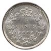 Image 1 : 5-cent 1872H in Brilliant Uncirculated Condition. Bright well struck coin. *Scarce in higher Mint st