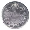 Image 2 : 5-cent 1915 ICCS Certified MS60 (cleaned) Key date with some surface hairlines.