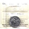 Image 1 : 5-cent 1922 Far Rim ICCS Certified MS-64 *RARE*