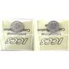Image 2 : 10-cent 1870 Wide & Narrow 0, both  ICCS Certified VF-20. (2pc)