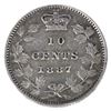 Image 2 : 10-cent 1887 ICCS Certified VF-20. *Key Date*