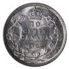Image 2 : 10-cent 1902H ICCS Certified MS-64. A stunning coin with blasted white finish throughout and just li