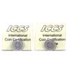 Image 2 : 10-cent 1908 & 1909 Victorian Leaves ICCS Certified VF-30. 2pcs